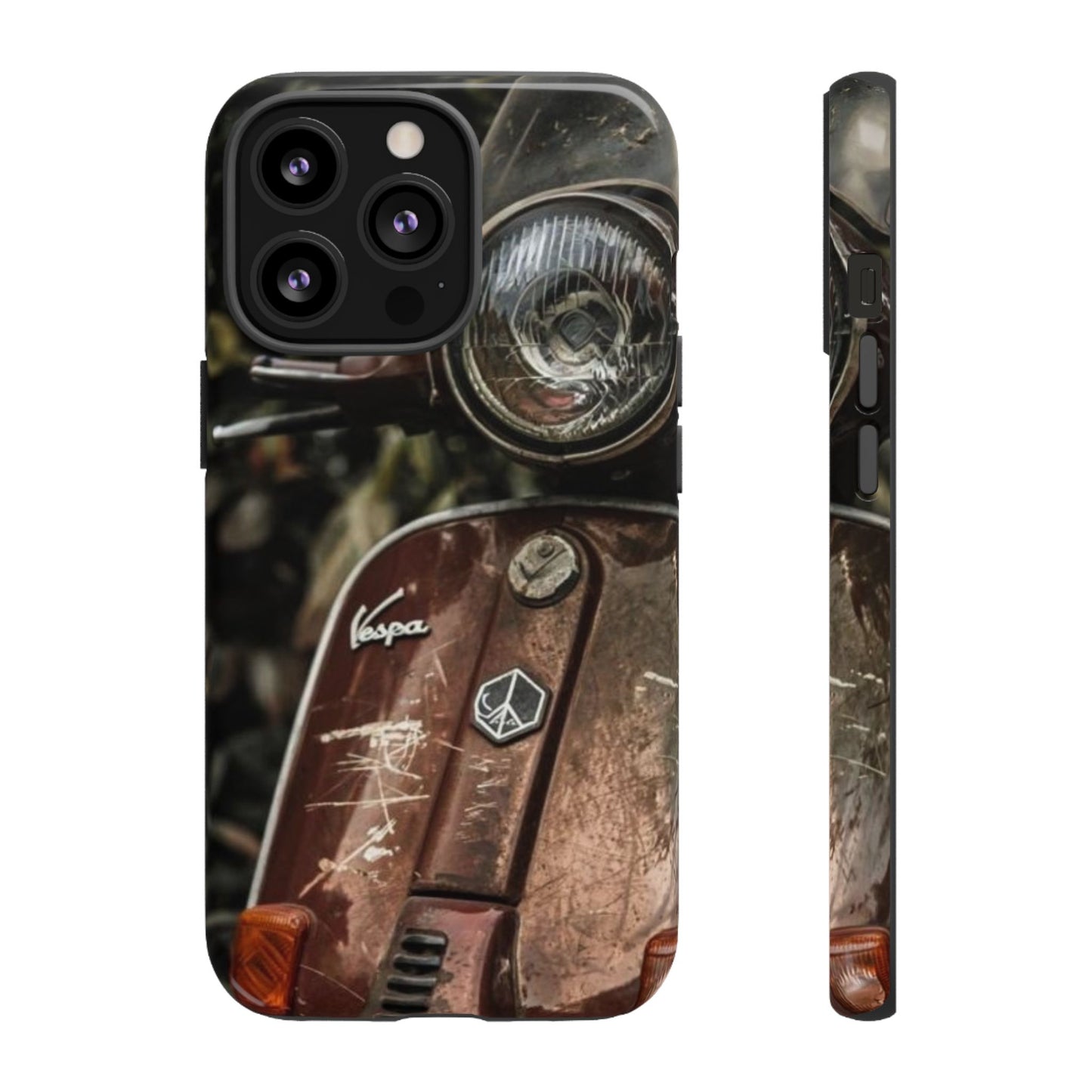 "Vespa. Old Soul, Full Tank" Mobile Phone Case