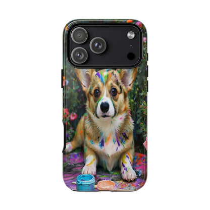 "Paint It Corgi" Mobile Phone Case