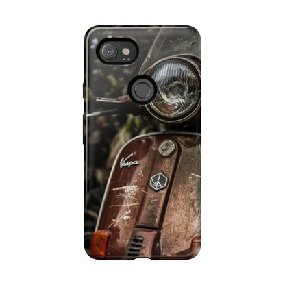 "Vespa. Old Soul, Full Tank" Mobile Phone Case