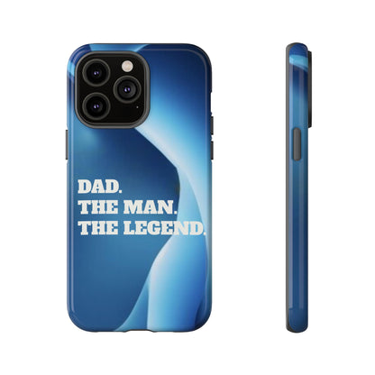 "Dad.  The Man.  The Legend" Mobile Phone Case (red)