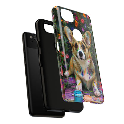 "Paint It Corgi" Mobile Phone Case