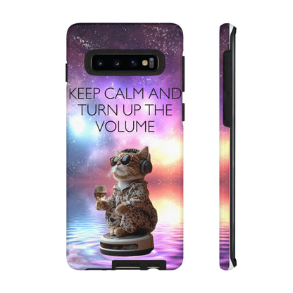 "Keep calm and turn up the Volume" Mobile Phone Case (mix)