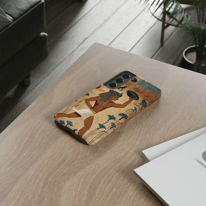 "Tutankhaman Takes the Pass" Mobile Phone Case