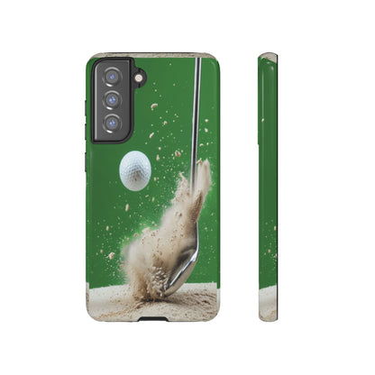 "Bunker Shot" Mobile Phone Case (light green)