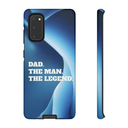 "Dad.  The Man.  The Legend" Mobile Phone Case (red)