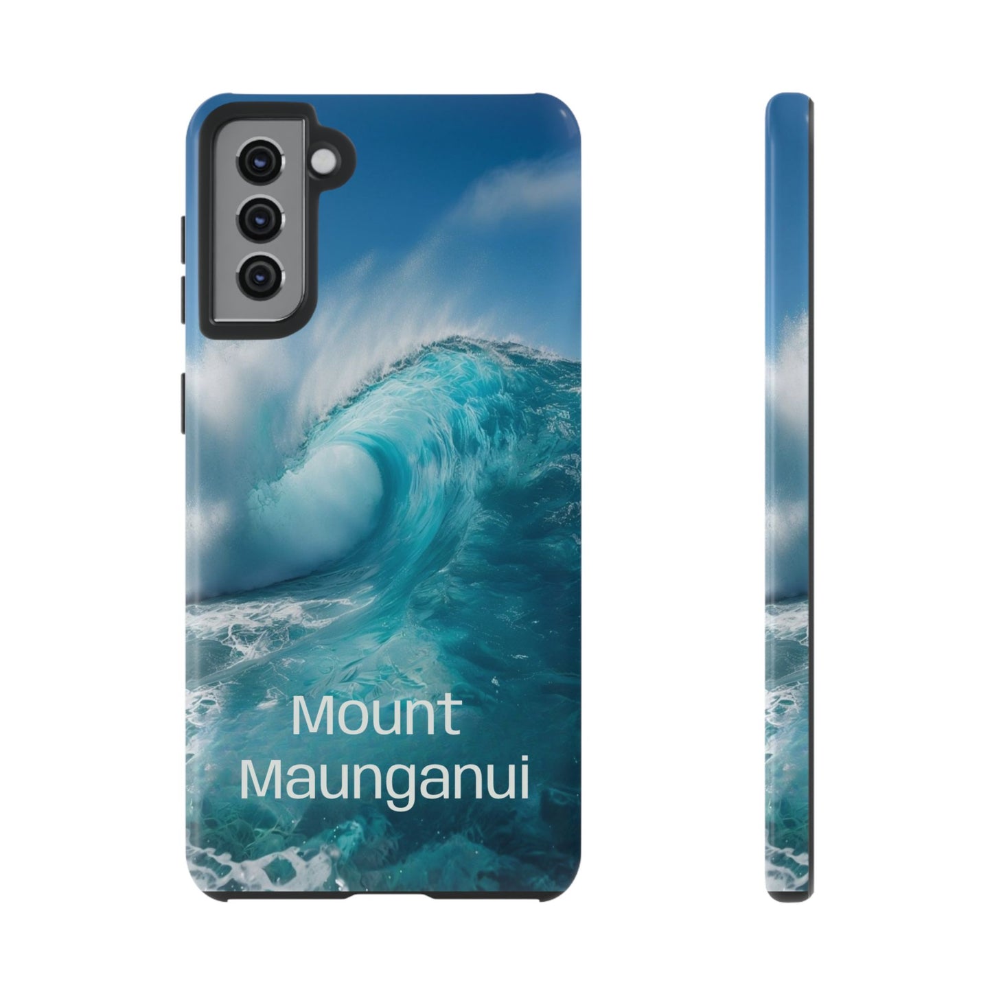 "Mount Maunganui" Mobile Phone Case (green)