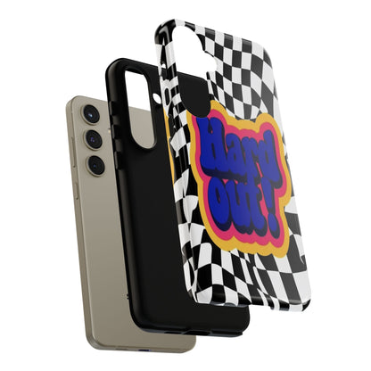 "Hard Out" Mobile Phone Case (blue)
