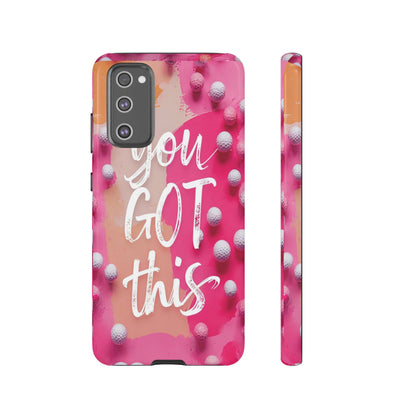 "You got This" (golf edition) Mobile Phone Case (pink)
