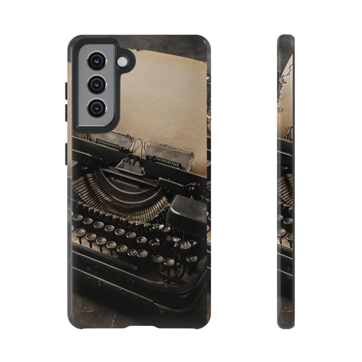 "Fade in. A Writer at the Cusp of Genius" Mobile Phone Case