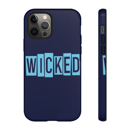 "Wicked" Mobile Phone Case (blue)
