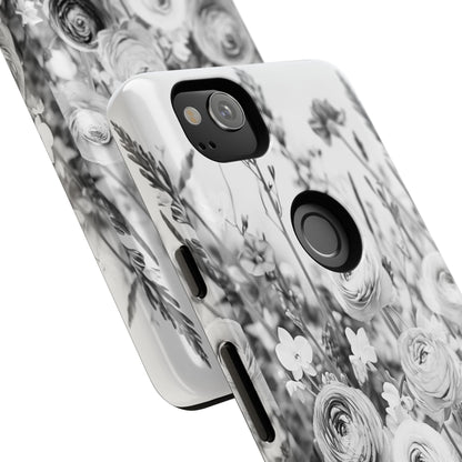 "Monochrome Muse" Mobile Phone Case
