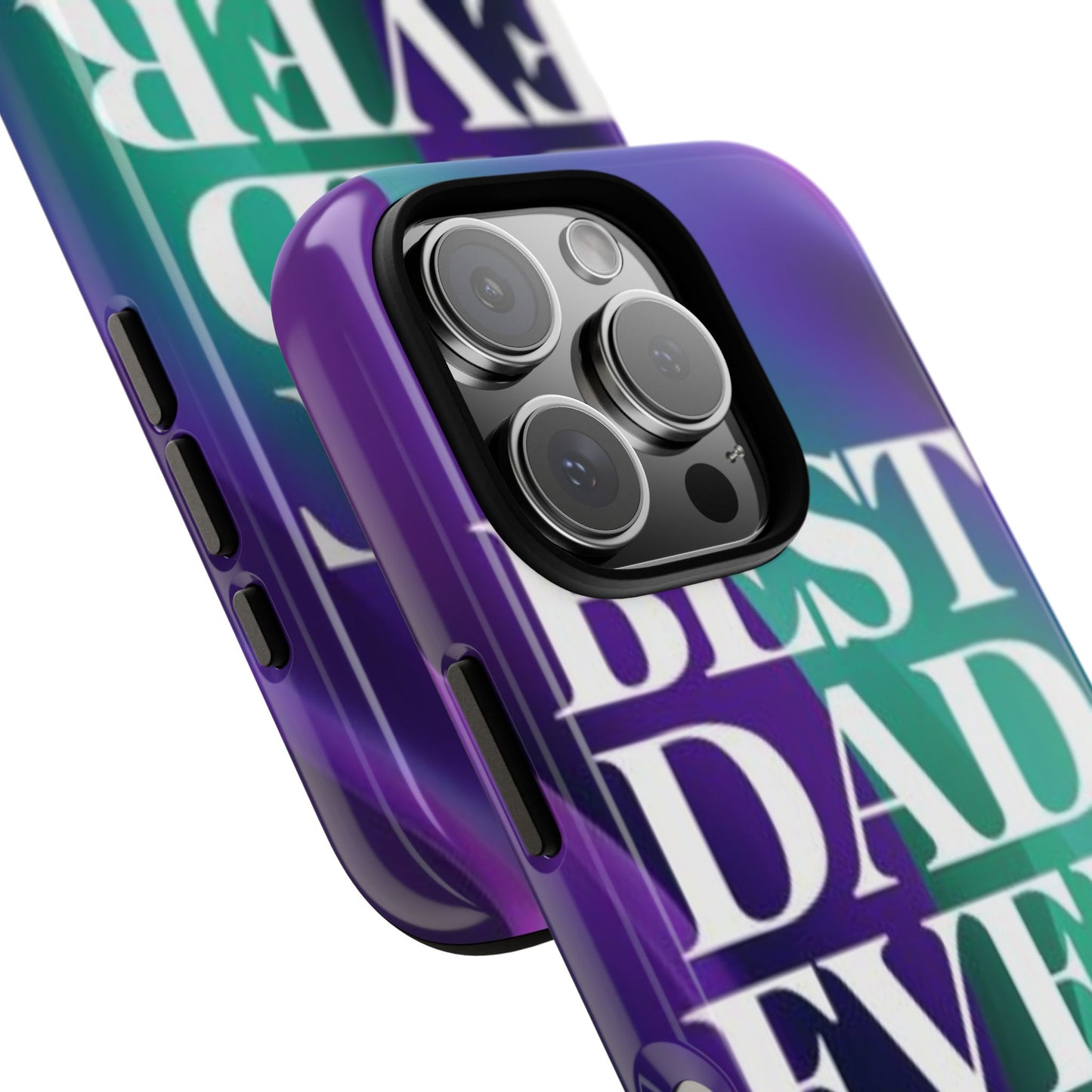 "Best Dad Ever" Mobile Phone Case (purple)