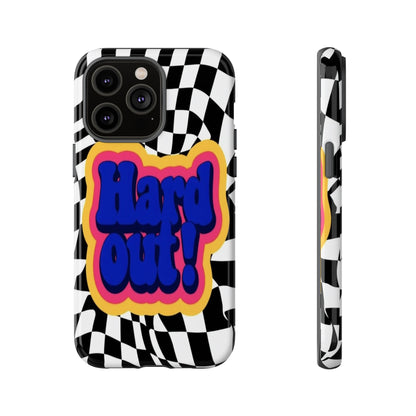 "Hard Out" Mobile Phone Case (blue)