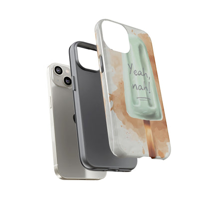 "Yeah, nah! Iceblock" Mobile Phone Case