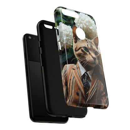"The Feline Aristocrat" Mobile Phone Case
