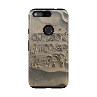 "Life is Short.  Be Happy" Mobile Phone Case