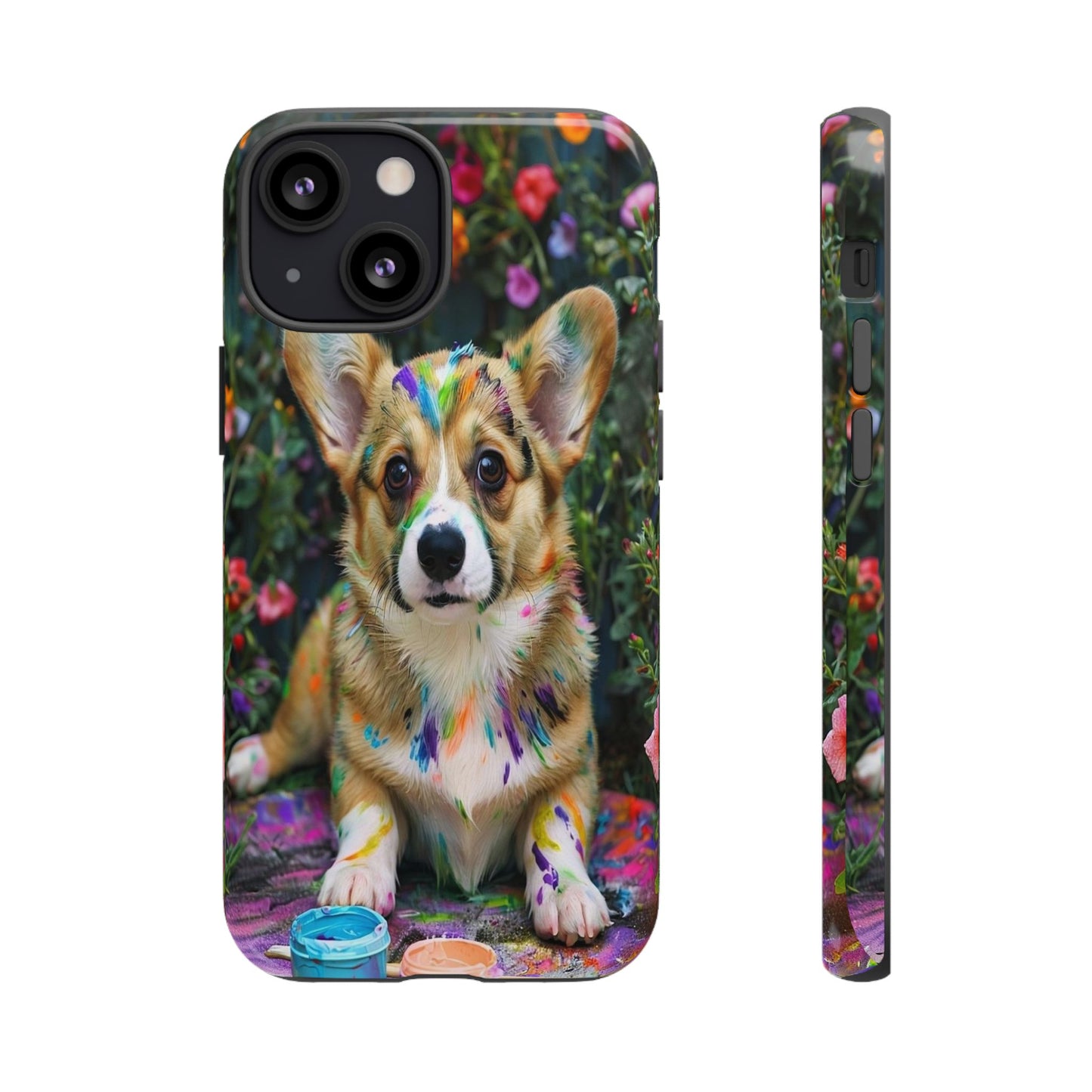 "Paint It Corgi" Mobile Phone Case