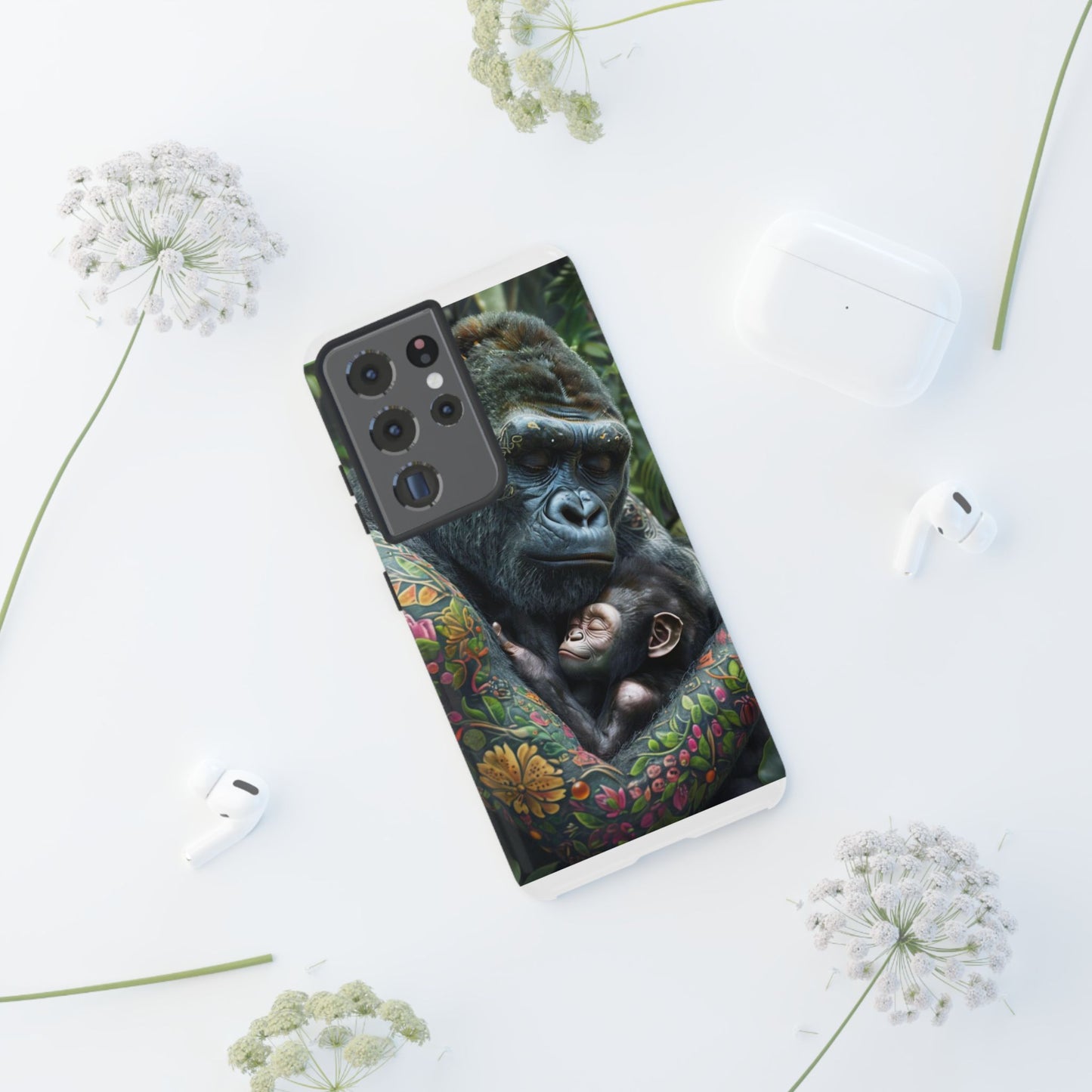 "Strength meets Selfless" Mobile Phone Case
