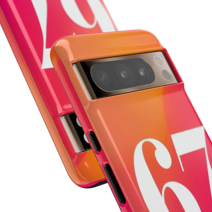 "67" Mobile Phone Case