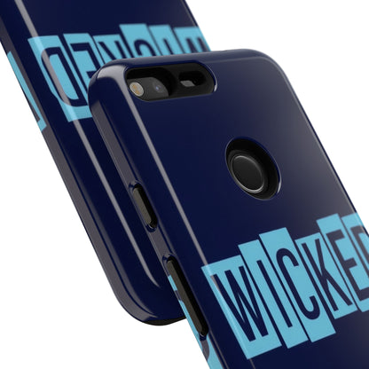 "Wicked" Mobile Phone Case (blue)