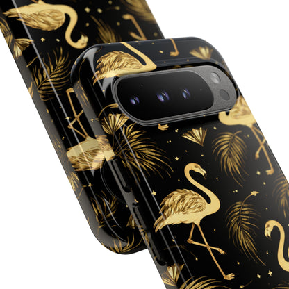 "Gold Flamingo" Mobile Phone Case