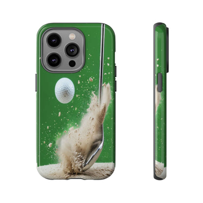"Bunker Shot" Mobile Phone Case (light green)