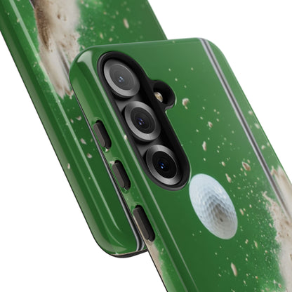 "Bunker Shot" Mobile Phone Case (light green)