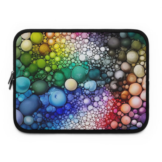 "Life Comes at You Bouncy" Laptop Sleeve