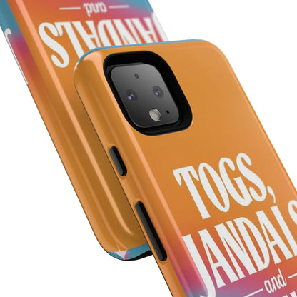 "Togs, Jandals and Sunnies" Mobile Phone Case