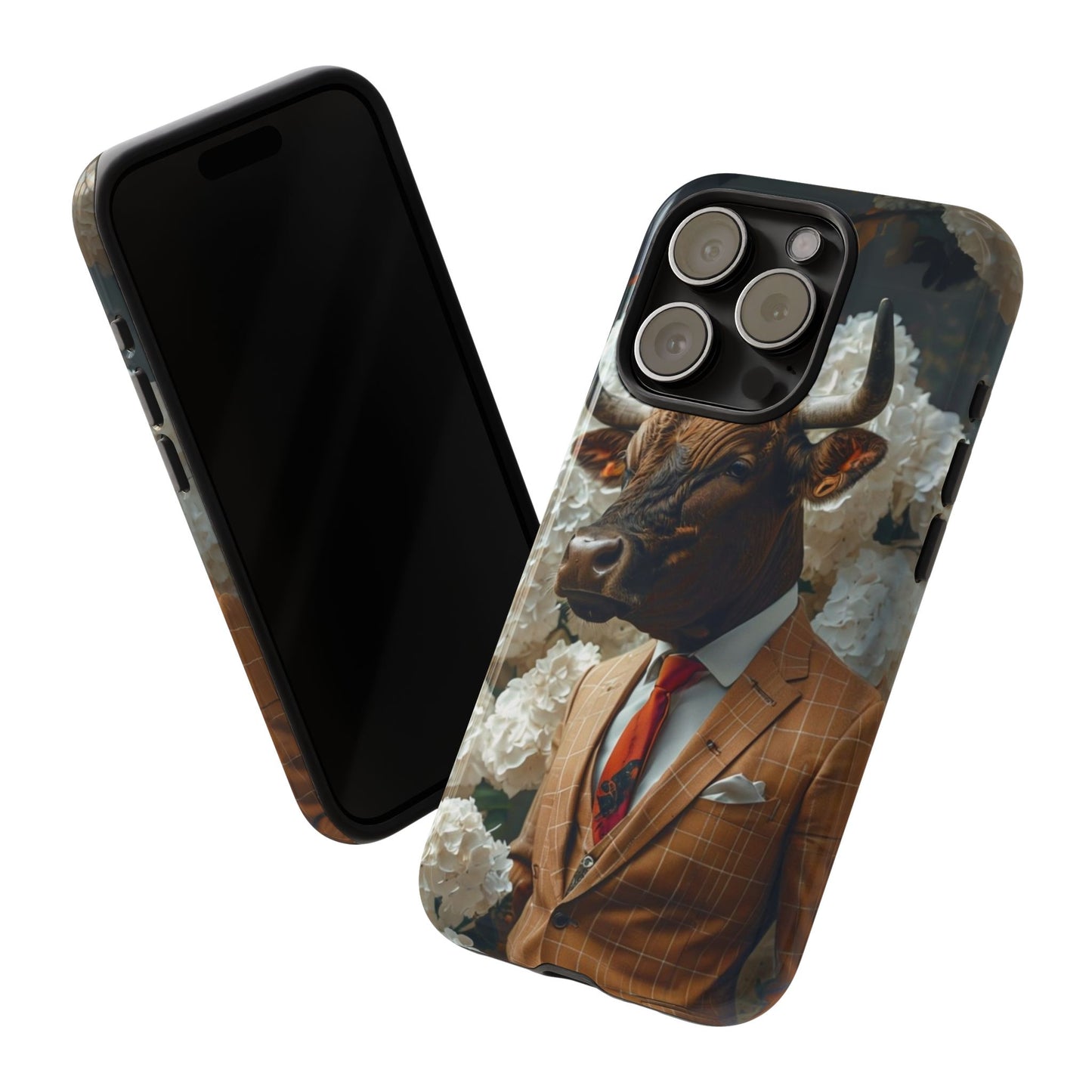 "The Genteel Bull" Mobile Phone Case