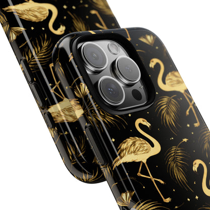 "Gold Flamingo" Mobile Phone Case
