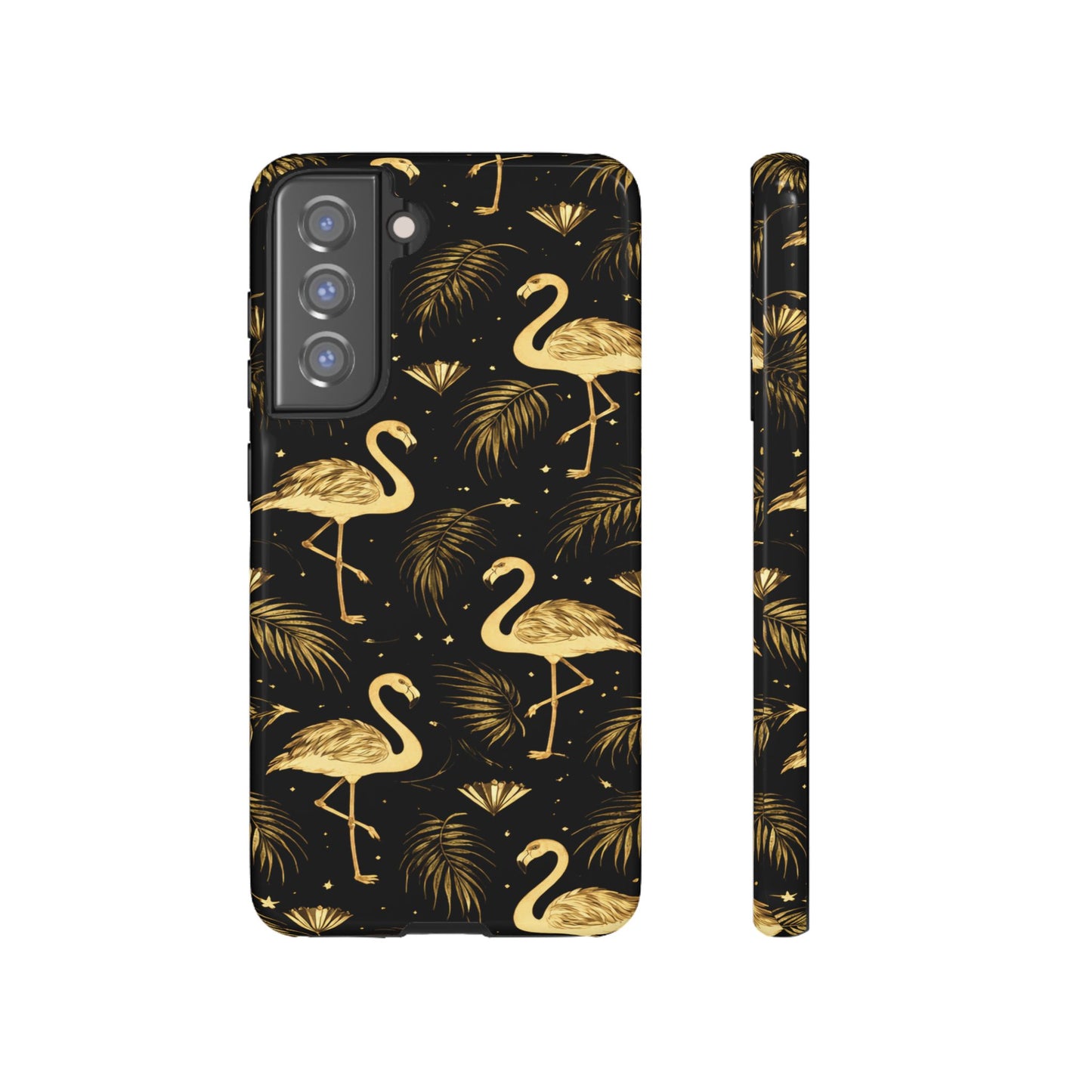 "Gold Flamingo" Mobile Phone Case