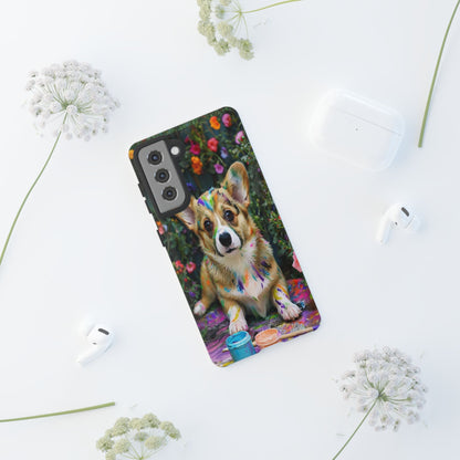 "Paint It Corgi" Mobile Phone Case