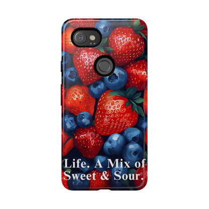 "Life. A Mix of Sweet and Sour" Mobile Phone Case