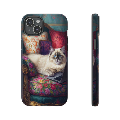 "Purr-sian Productivity" Mobile Phone Case