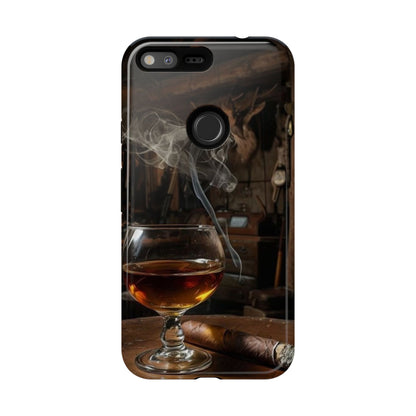 "Hot Whiskey and Cigar" Mobile Phone Case