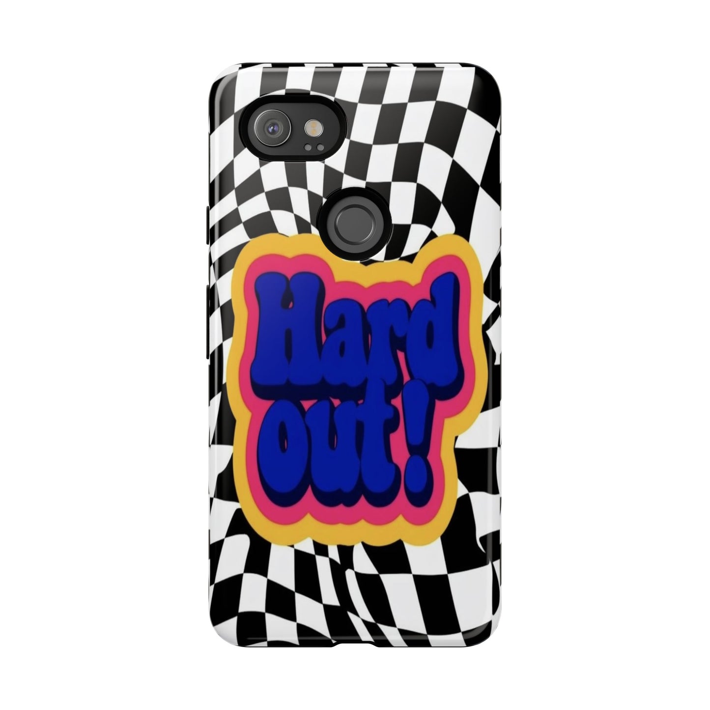 "Hard Out" Mobile Phone Case (blue)