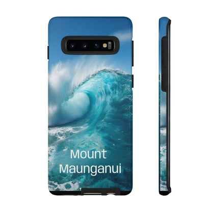 "Mount Maunganui" Mobile Phone Case (green)
