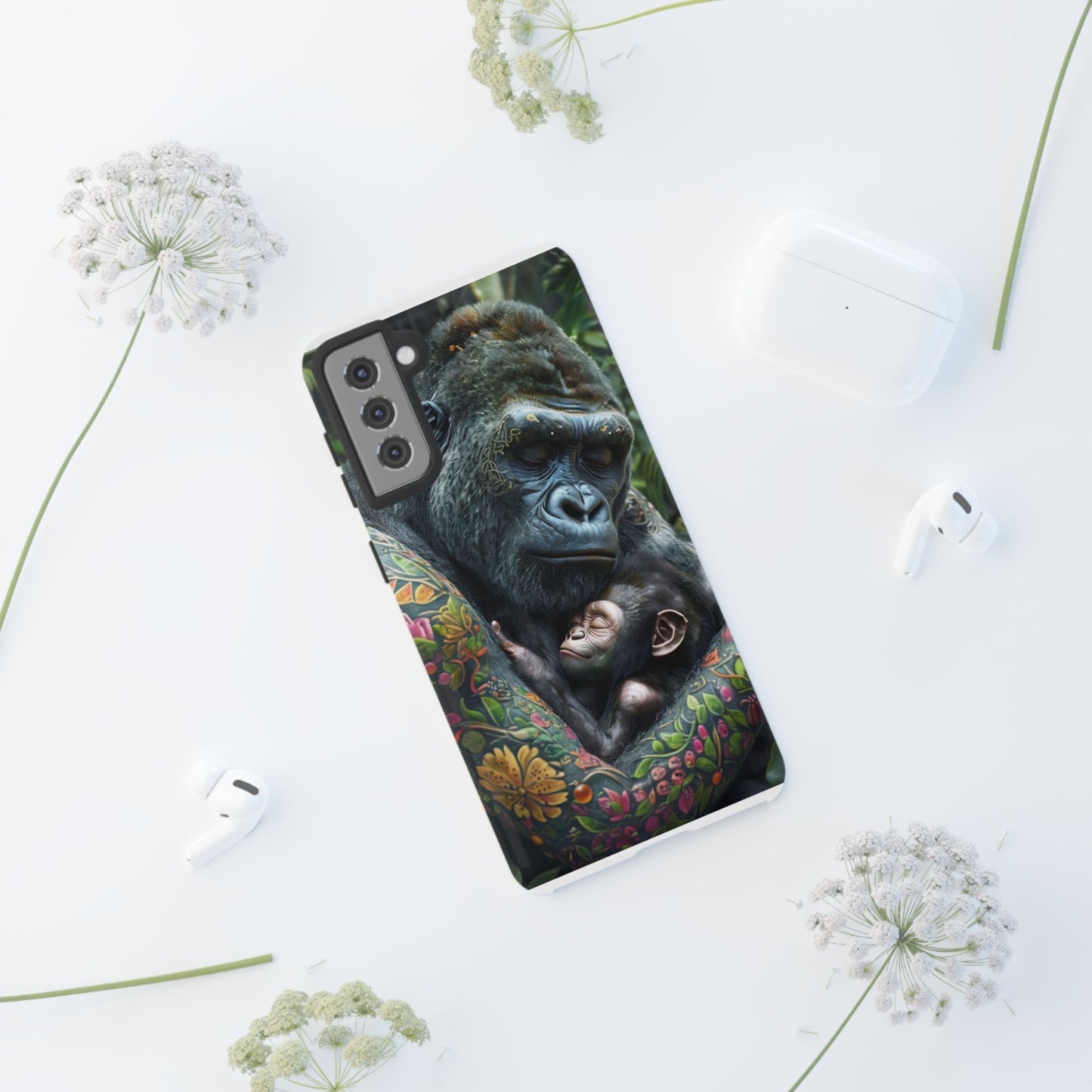 "Strength meets Selfless" Mobile Phone Case