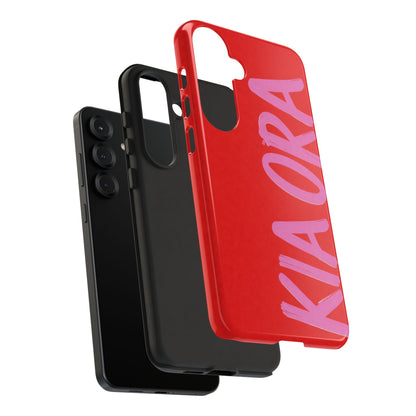"Kia Ora Glow" Mobile Phone Case