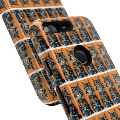 "Bad Hair, Good Coffee - we all need balance" Mobile Phone Case