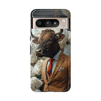 "The Genteel Bull" Mobile Phone Case