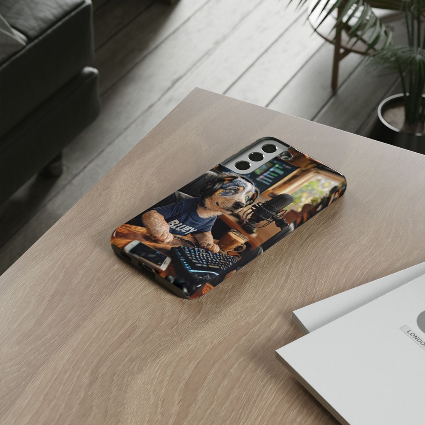 "Blue Heeler - a Tribute to Bluey" Mobile Phone Case