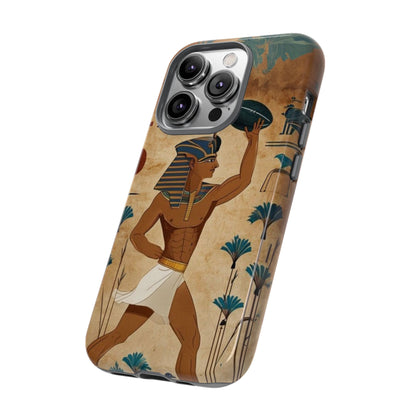"Tutankhaman Takes the Pass" Mobile Phone Case