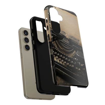 "Fade in. A Writer at the Cusp of Genius" Mobile Phone Case