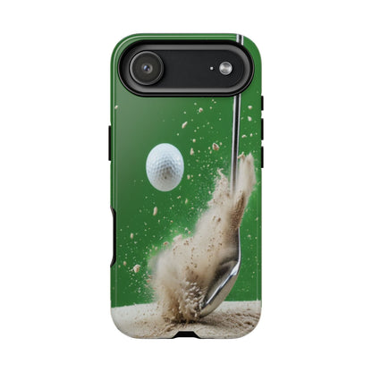 "Bunker Shot" Mobile Phone Case (light green)