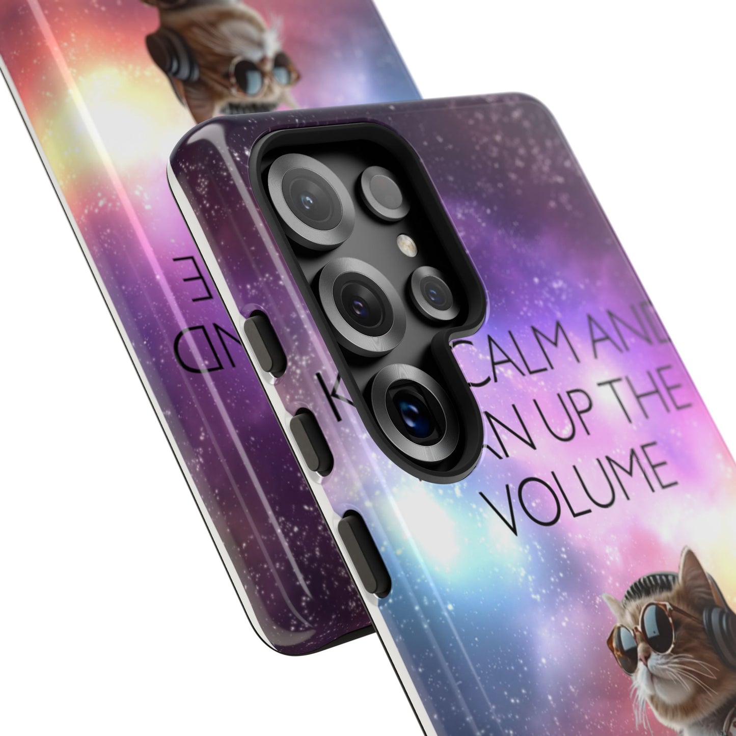 "Keep calm and turn up the Volume" Mobile Phone Case (mix)