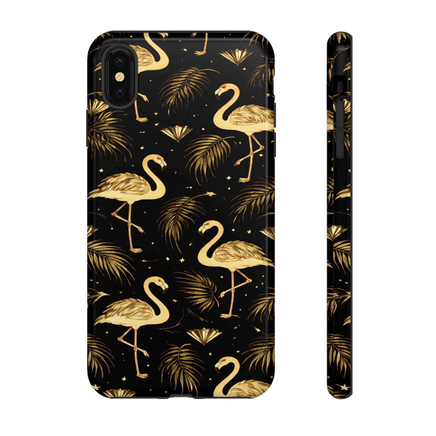"Gold Flamingo" Mobile Phone Case