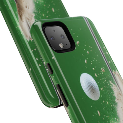 "Bunker Shot" Mobile Phone Case (light green)