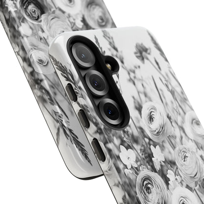 "Monochrome Muse" Mobile Phone Case